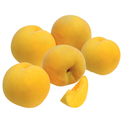 Yellow peaches