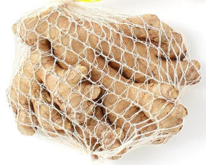 Ginger in netting 250 g; 500 g or 1 kg